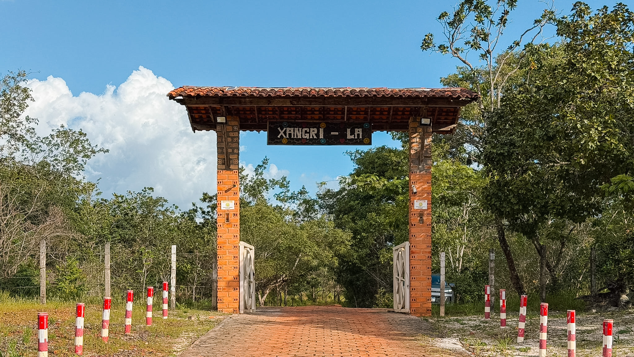 Piscina da Pousada Xangrilá
